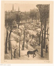 Vondelpark in winter