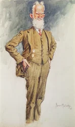 Portrait of George Bernard Shaw, c.1925