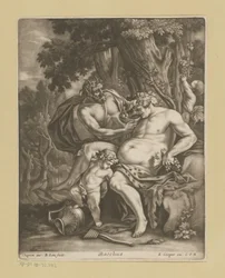 Bacchus Surrounded by Satyrs