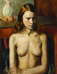 Seated Nude Girl