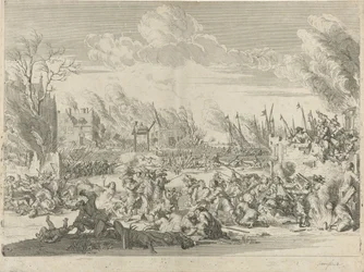 French Atrocities in Bodegraven and Zwammerdam, 1672