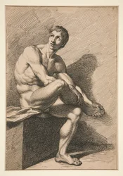 Academy drawn and engraved by B. Picart