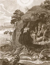Aristeus Compels Proteus to Reveal his Oracles, 1731