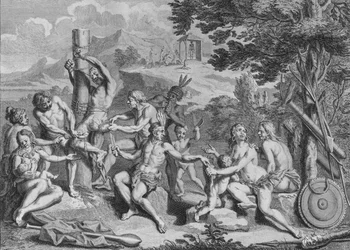 Captive Sacrificed by the Antis, 1723