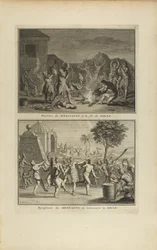 Desolations of the Mexicans at the End.../Rejoicings of the Mexicans...