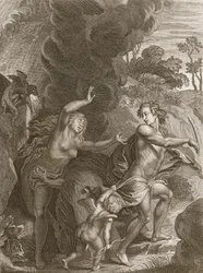 Orpheus, Leading Eurydice Out of Hell, Looks Back Upon her and Loses her Forever