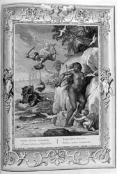 Perseus delivers Andromeda from the sea monster