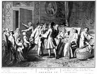 Redemption of the first-born son, 1725