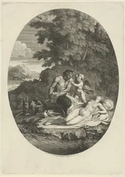 Satyr Sneaking Up on Sleeping Venus