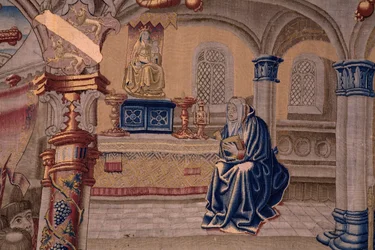 The Arrival of the statue of the Madonna