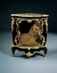 One of a pair of Louis XV encoignures, c.1750