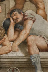 Counterfaccata, Bernardino Gatti, Resurrection 1529 (Detail)