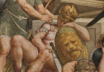 Counterfaccata, Bernardino Gatti, Resurrection 1529 (detail)