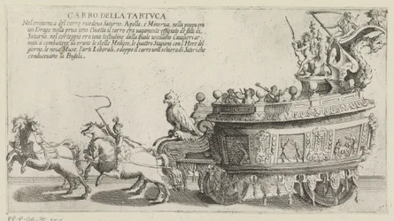 Triumphal Chariot of the Sienese District Tartuca