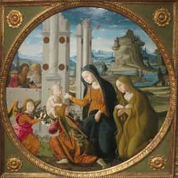 Madonna and Child with Saints and Angels