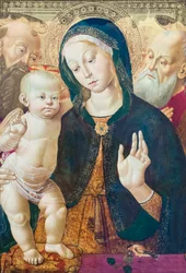 The Virgin and Child with Two Saints
