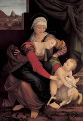 Saint Anne with the Virgin and Child