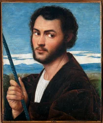 Portrait of a Man by Bernardino Licinio (ca. 1489-ca. 1565)