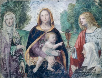 Madonna and Child with Saints