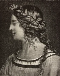 Marriage of Virgin, engraving from detail of fresco by Bernardino Luini in Saronno Sanctuary, Italy