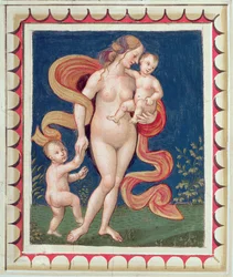 Allegory of Charity (detail)