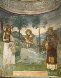 Madonna and Child, John the Baptist and St Stephen