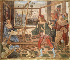 Return of Ulysses to Penelope