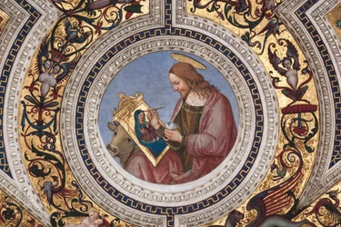 St Luke (detail)