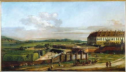 Schlosshof Castle, Austria, Seen from the North, Built by Prince Eugene of Savoy