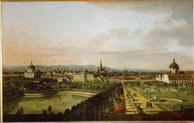Vienna Seen from the Belvedere