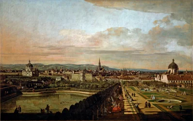 View of Vienna from the Belvedere