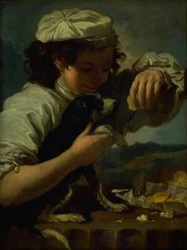 A Boy with a Dog (Allegory of 