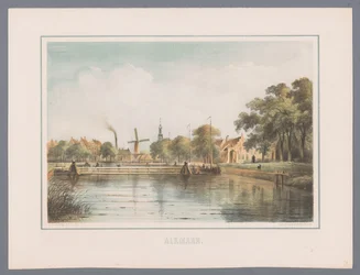 Cityscape of Alkmaar
