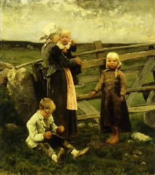 Children with Cherries