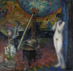 Self Portrait in the Studio