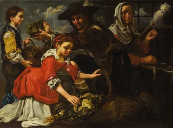 Spinner and Herb Collector (Allegory of the Earth)