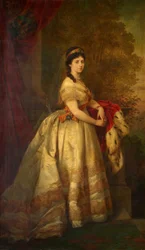 Portrait of Empress Augusta