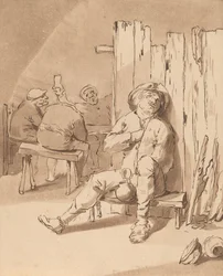 Drunken Peasant at an Inn, 1775