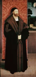 Portrait of Conrad Rehlinger and his children (detail)