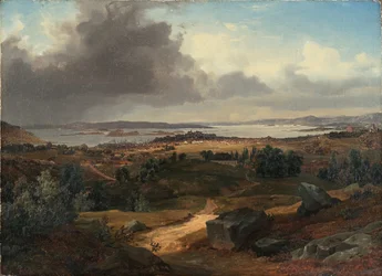 Christiania Seen from Sinsen