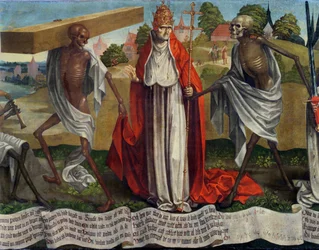 Danse Macabre: Pope (detail)