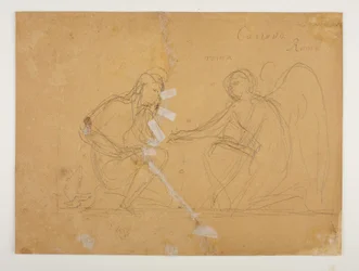 Cupid and Ganymede Playing Terre