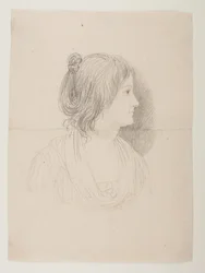 Portrait of a woman (Marie Puggaard?)
