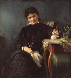 Madam Anna Seekamp, the Artist