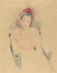Girl Seated, 1894