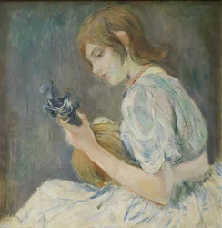 Girl with Mandolin