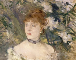 Young Woman in Ball Gown