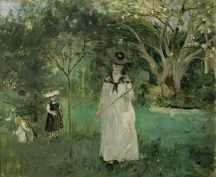 The Butterfly Hunt, 1874