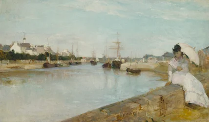 The Harbour at Lorient, 1869