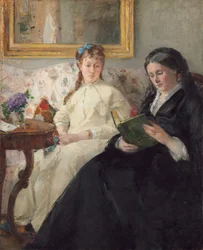 The Mother and Sister of the Artist, 1869-1870